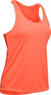 Dámské Tílko Under Armour Whisperlight Tie Back Tank Barva: oranžová, Velikost: S