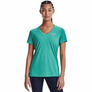 Dámské Tričko Under Armour Tech SSV - Solid Barva: Zelená, Velikost: S