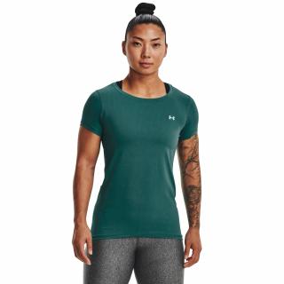 Dámské Tričko Under Armour UA HG Armour SS Barva: Zelená, Velikost: S