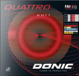 Donic Quattro Aconda Soft Barva: černá, Velikost: 1.2