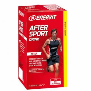 ENERVIT After Sport Drink - 10x 15g - citron