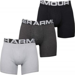 Pánské Boxerky Under Armour UA Charged Cotton 6in 3 Pack Velikost: XL