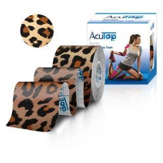 AcuTop Design Kinesio Tape, leopard, 5cm x 5m