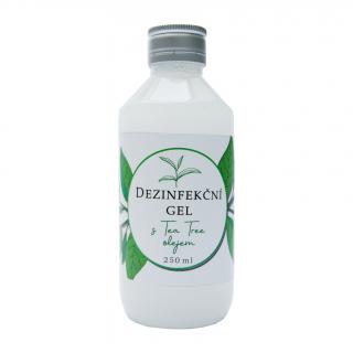 Dezinfekční gel na ruce s Tea Tree olejem - 250ml