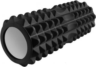 Joga Roller - masážní válec 32,5x13,5 cm, černý