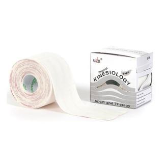 NASARA Kinesiology Tape 5cm x 5m, tejpovací páska Barva: Bílá