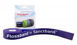 SanctBand Flossband, kompresní guma 2,5cm x 2m, silná