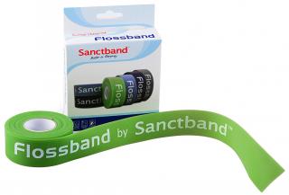 SanctBand Flossband, kompresní guma 2,5cm x 2m, slabá