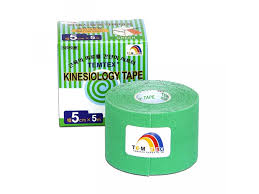 TEMTEX kinesio tape Tourmaline, tejpovací páska 5cm X 5m Barva: Zelená