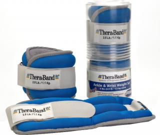 THERA-BAND set tréninkových závaží, 1,1 kg, modrý