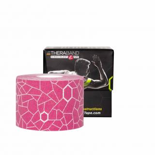 TheraBand™ Kinesiology Tape, růžová 5cm x 5m