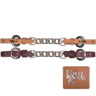 Billy Royal® Harness Leather Curb Chain (Westernový podbradní řemínek k uzdečce (Light Oil))