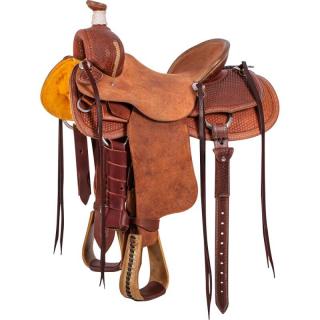 Cashel Rancher Cowboy Saddle 16