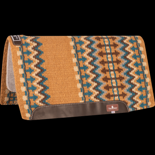 Classic Equine Classic Wool Top Pad 34x38  - 1  (2023 - Black/Buckskin)