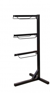 Easy-Up® Portable Multi Saddle Racks (Tří ramenný stojan na sedla do sedlovny. Výška stojanu 152cm, šířka základny 66cm.)