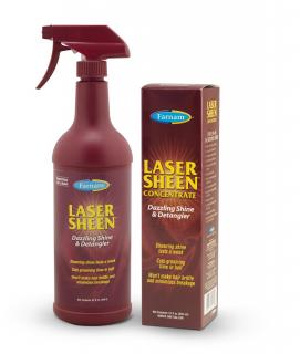 Farnam Laser Sheen® Shine Spray 946ml (Sprej na srst koně k okamžité aplikaci.)
