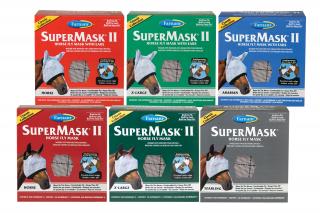 Farnam SuperMask II. Classic (s ušima) (Komfortní a pevná maska proti hmyzu. Klasický vzhled. Varianta s ušima.)