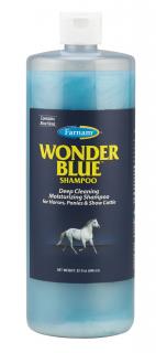 Farnam Wonder Blue Shampoo 946ml (Šampón pro koně s Aloe Vera.)