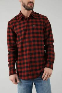 Kimes Ranch - Garrison dress shirt - Dark red