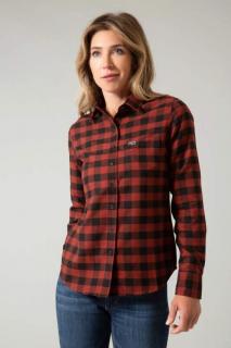 Kimes Ranch - Ladies Garrison Top - Dark red