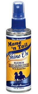 Mane´n Tail Shine On 4oz. (120ml) (Sprej pro maximální lesk a perfektní vzhled.)