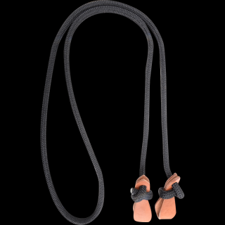 Martin Saddlery PH Braided Rein 1/2  - Black