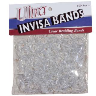 Ultra Invisa Bands (Gumičky na zaplétání hřívy-světlé 500ks.)