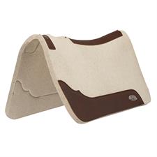 Weaver Steam Pressed Merino Wool Felt Saddle Pad (31x32x1")