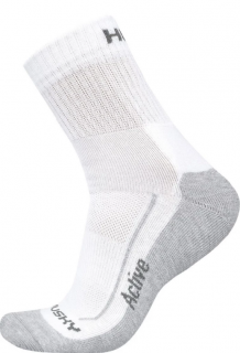 HUSKY ACTIVE bílá  ponožky varianta: L (41-44)