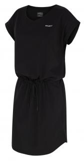 HUSKY DELA L black šaty varianta: L
