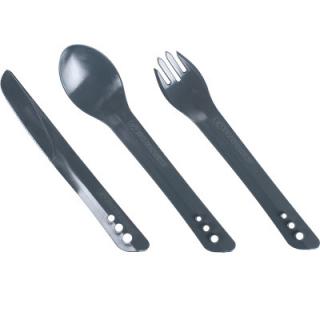 LIFEVENTURE Ellipse cutlery set příbor varianta: Graphite