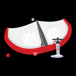 Cabrinha Mantis V2 - Leading Edge Bladder Velikost v m²: 2.0m²