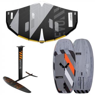 cca 80 – 90kg Jen to nejlepší! Beluga LTD 125 + Evo Gold wing 6.0m² + Blaze 1850cm² Velikost v m²: 6.0m², Výtlak plováku: 125 l, Velikost foilu: 1850…