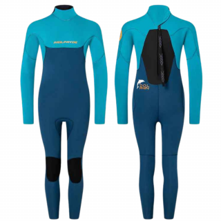 Dětský neopren Neilpryde Dolphin Fullsuit Back Zip 3/2 Dětská velikost: 10