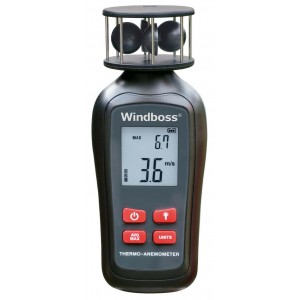 Měření větru Mini Anemometer Windboss