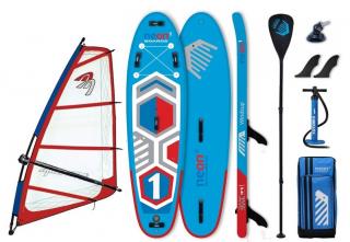 Nafukovací paddleboard Neon 1 Windsup - 10'5''x33''x6 s plachtou Ascan Pro Rigg Velikost v m²: 1.5m²