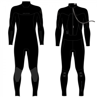 Pánský neopren Neilpryde Mission Fullsuit Back Zip 5/4 Velikost: XXL