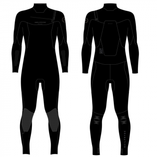 Pánský neopren Neilpryde Mission Fullsuit Front Zip 5/4 Velikost: L,