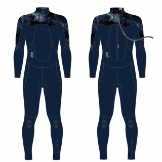 Pánský neopren Neilpryde Wizard Fullsuit Front Zip 4/3 Velikost: L,