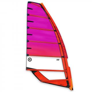 Plachta Neilpryde V8 Juicy Orange/Purple Velikost v m²: 7.2m²