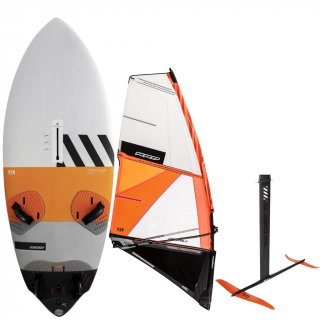 Plovák RRD Firemove E-tech + Hydrofoil RRD Wh Alu Set + Plachta RRD Freefoil Velikost v m²: 5.8m², Výtlak: 135 l