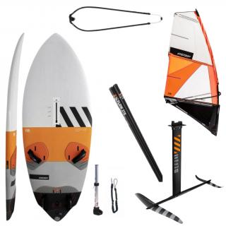Plovák RRD Firemove E-tech + Hydrofoil RRD Wh Alu Set + Plachta RRD Freefoil Velikost v m²: 5.8m², Výtlak plováku: 135 l