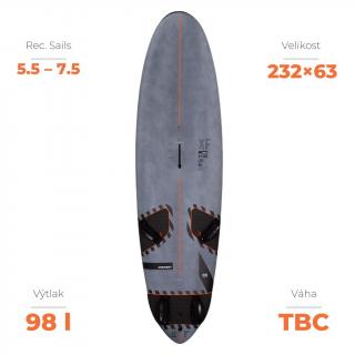 Plovák RRD X-Fire Y29 Výtlak plováku: 98 l