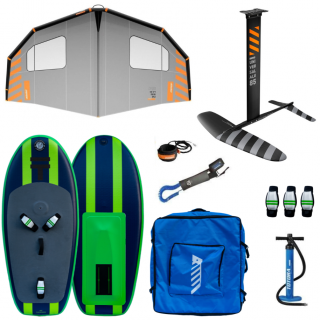 Set do 85 Kg - Plovák Theoboards 150 l + Wing RRD Grey 5.5m² + Hydrofoil RRD 1750cm² Velikost v m²: 5.5m², Výtlak plováku: 150 l, Velikost foilu: 1750…