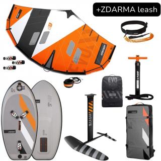 Set skvělý pro transport Air Beluga 125 + Evo wing + Universal 1750cm²  + Leash kolem pasu Velikost v m²: 6.0m²
