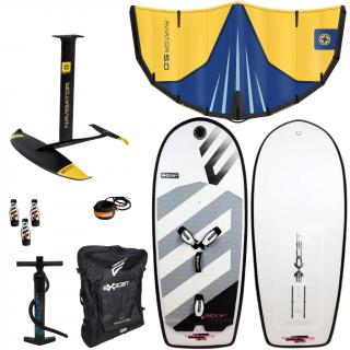 Start wing easy for all! - Wingfoiling set Velikost v m²: 6.0m², Výtlak plováku: 150 l, Velikost foilu: 2000 (cm2)