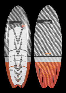 Surfboard RRD Ace V1 BLKRBN Velikost Kiteboardu: 5’2” x 21” x 2”