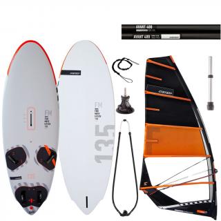 Windsurf komplet Freeride Advanced Velikost v m²: 7.2m², Výtlak plováku: 135 l