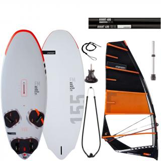 Windsurf komplet Freeride Advanced Velikost v m²: 7.2m², Výtlak plováku: 155 l