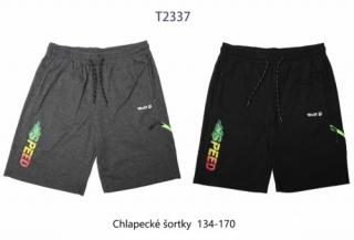 Kraťasy chlapecké bavlněné (2 barvy) WOLF, VELIKOST 134-170 barva: tmavěmodrá, velikost: 140